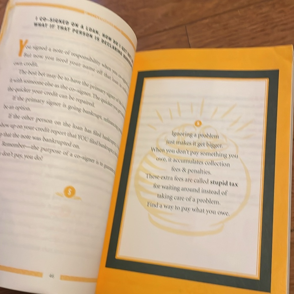 Dave Ramsey “The Money Answer Book” paperback - Picture 3 of 3